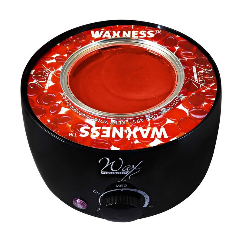 wax necessities Waxness Waxing Multi-fit Protection Collars 50 Pack Red Fits Most 14 to 16 Ounces Tins and Pots - Image 4
